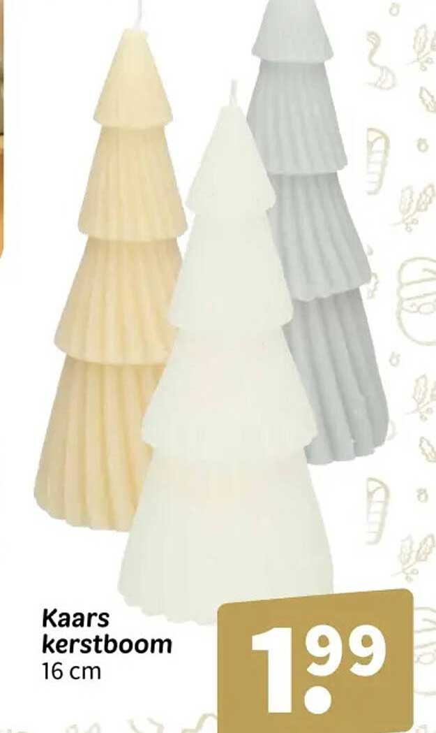Kaars kerstboom