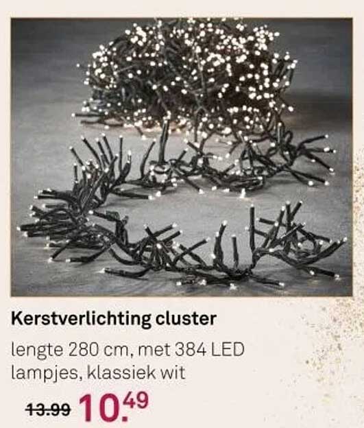 Kerstverlichting cluster