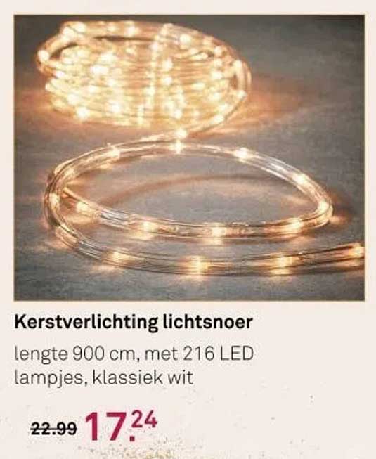 Kerstverlichting lichtsnoer