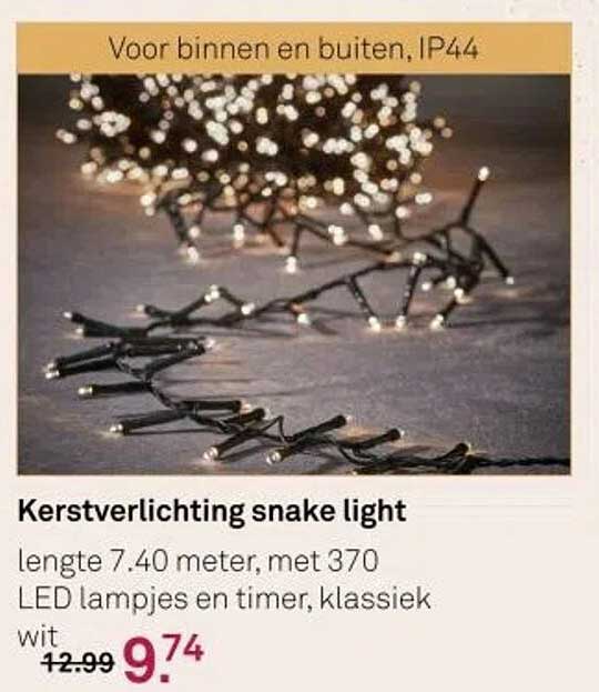 Kerstverlichting snake light
