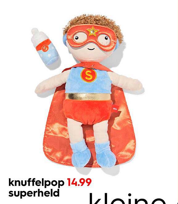 knuffelpop superheld