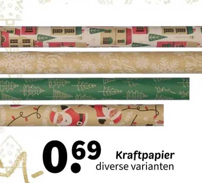 Kraftpapier diverse varianten
