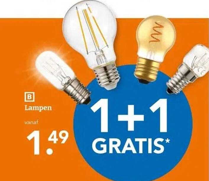 Lampen vanaf 1,49