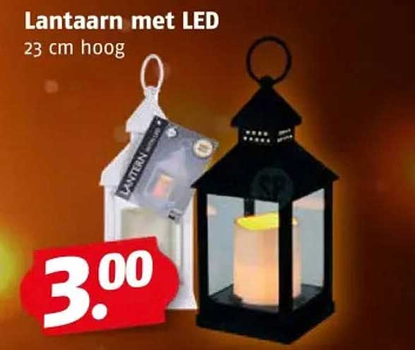 Lantaarn met LED