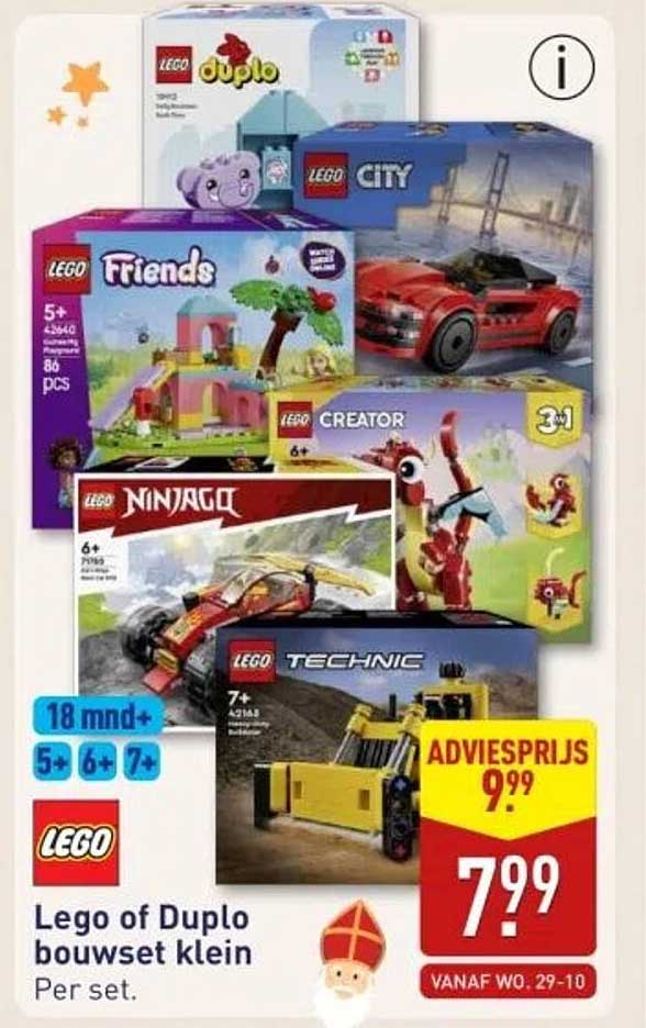Lego of Duplo bouwset klein