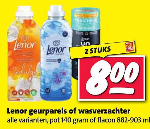 Lenor geurreparrels of wasverzachter