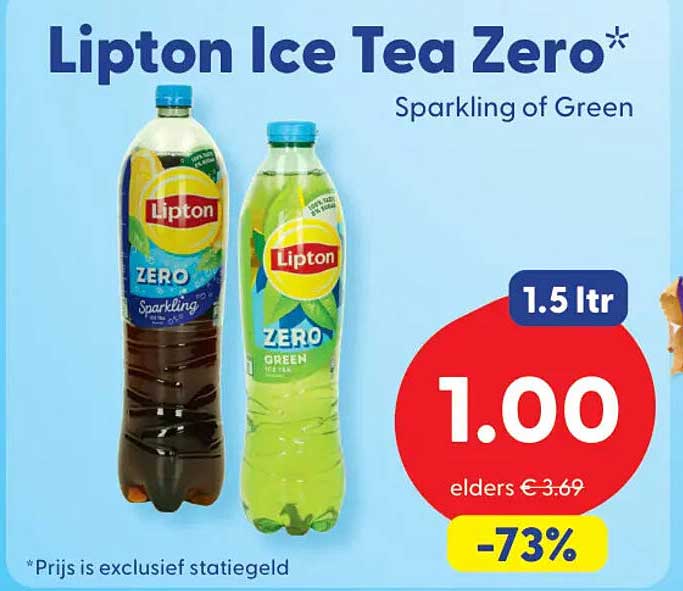 Lipton Ice Tea Zero* - Sparkling of Green