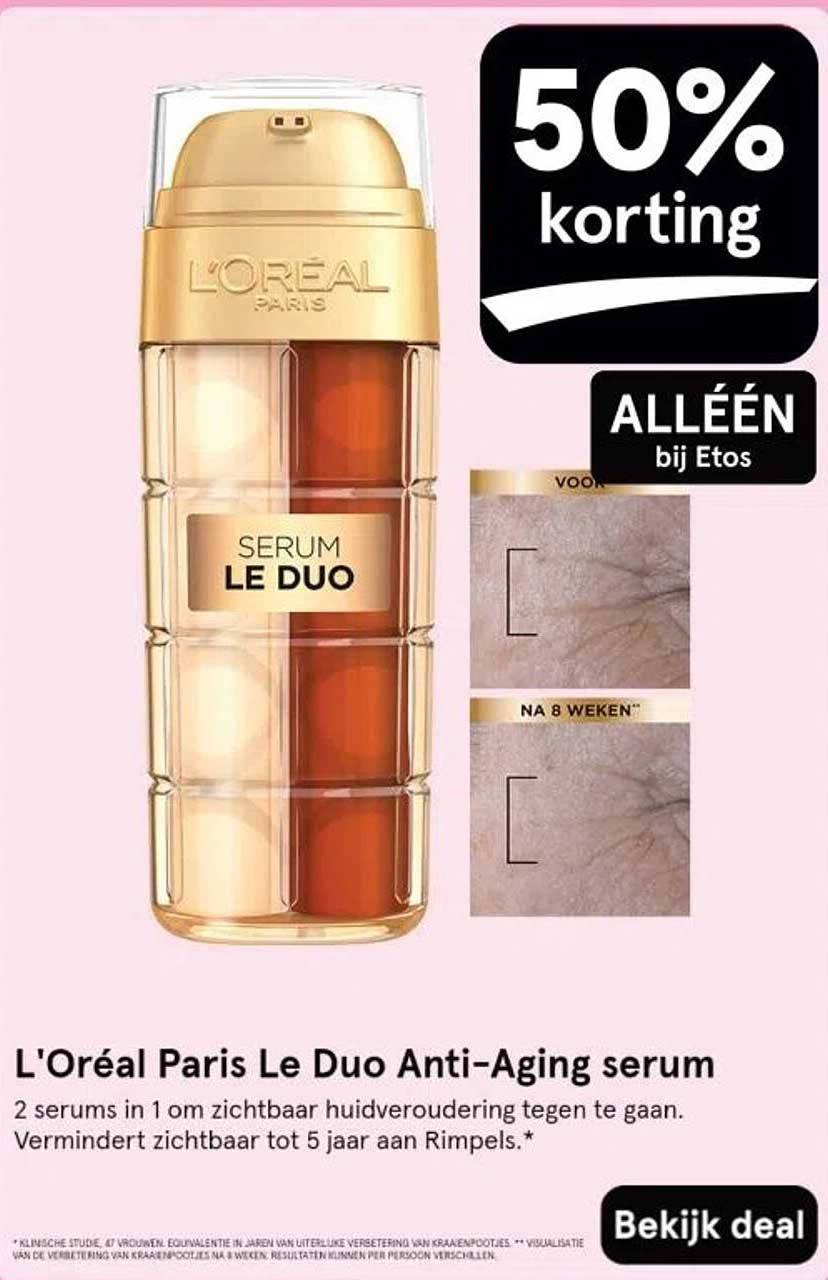 L'Oréal Paris Le Duo Anti-Aging serum
