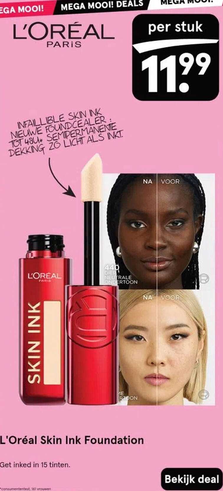 L'Oréal Skin Ink Foundation