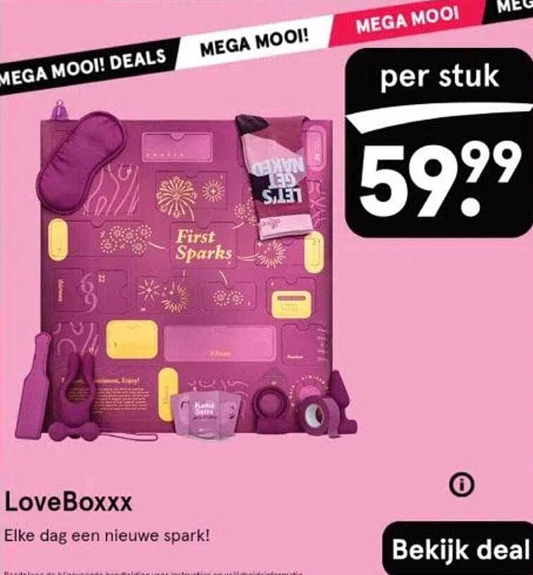 LoveBoxxx - Elke dag een nieuwe spark!