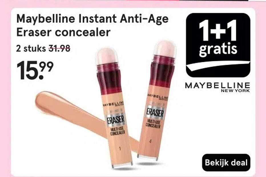 Maybelline Instant Anti-Age Eraser concealer