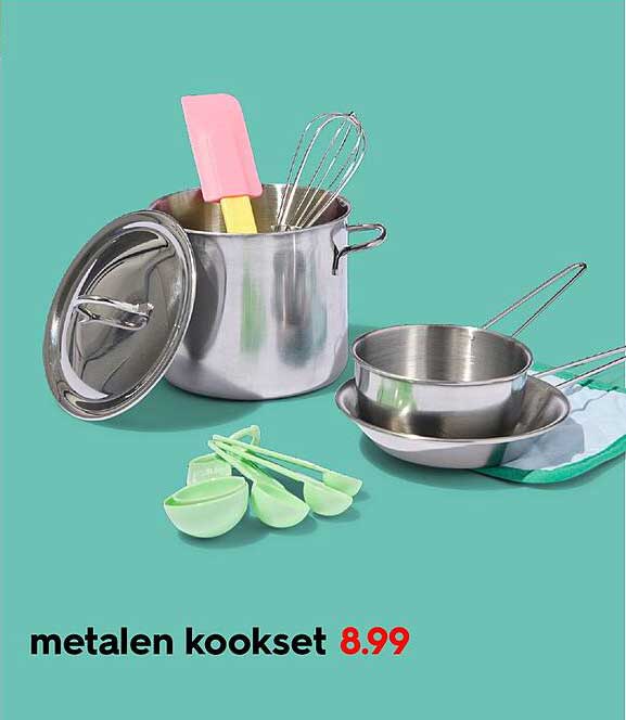 metalen kookset