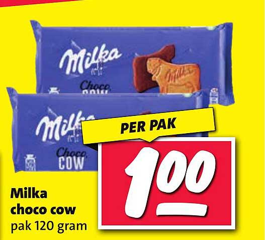 Milka choco cow pak 120 gram