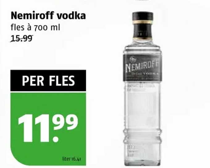 Nemiroff vodka fles à 700 ml