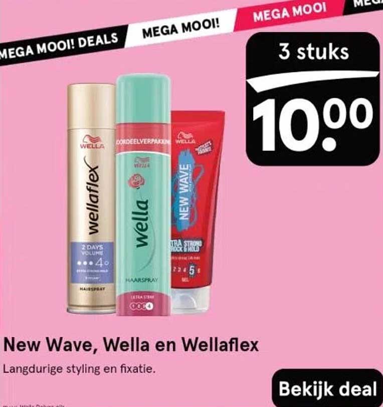 New Wave, Wella en Wellaflex