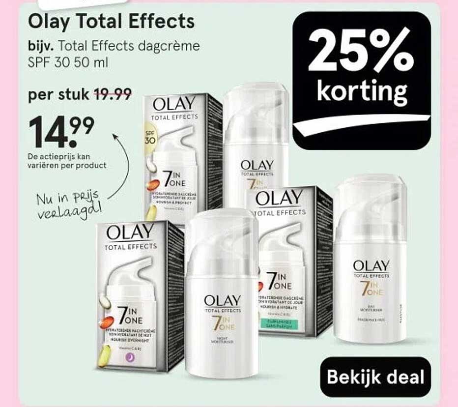 Olay Total Effects dagcrème SPF 30 50 ml