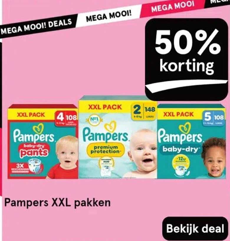 Pampers XXL pakken