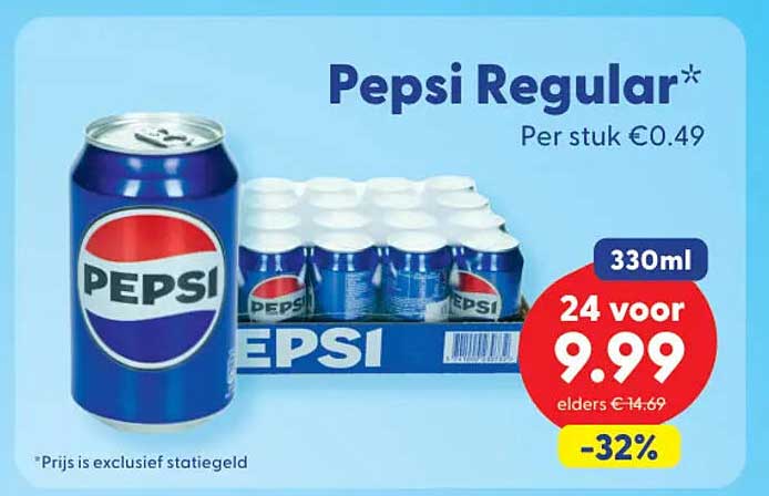 Pepsi Regular*