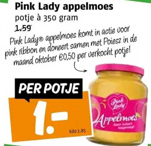 Pink Lady appelmoes