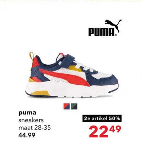 PUMA sneakers maat 28-35