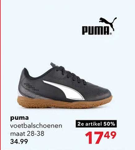 puma voetbalschoenen maat 28-38