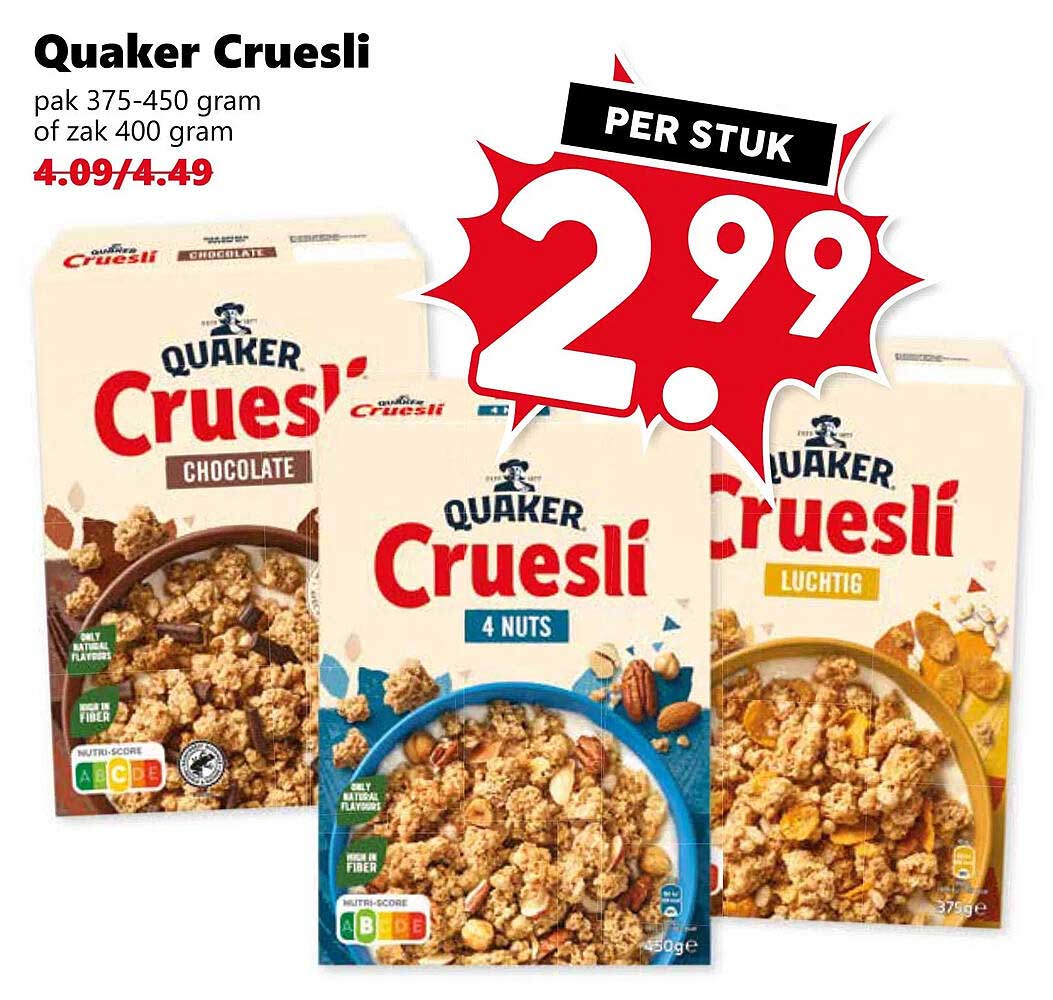 Quaker Cruesli