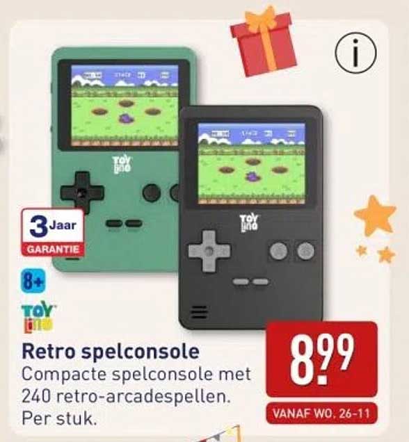 Retro spelconsole
