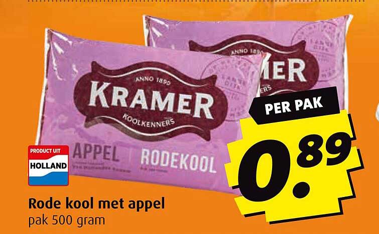 Rode kool met appel