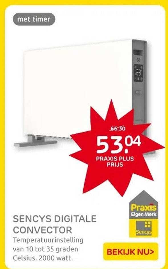 SENCYS DIGITALE CONVECTOR