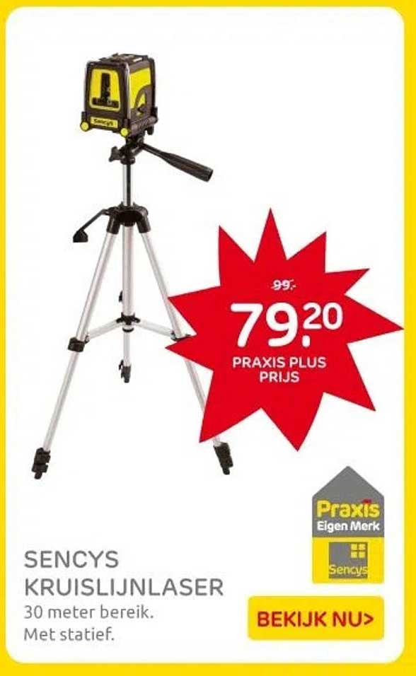 SENCYS KRUISLIJNLASER
