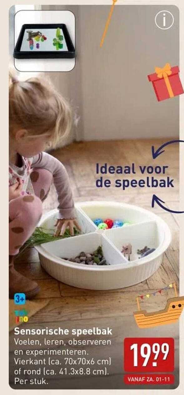 Sensorische speelbak