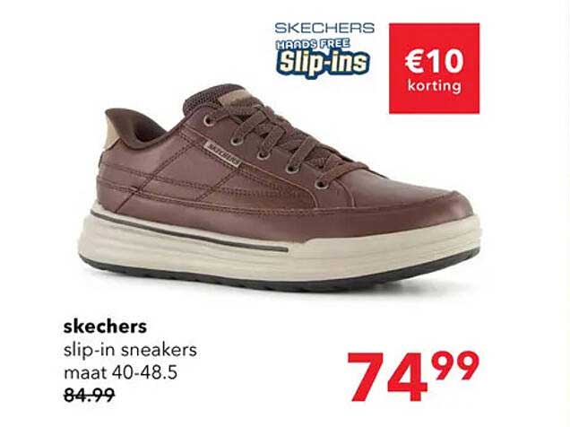 Skechers slip-in sneakers maat 40-48.5
