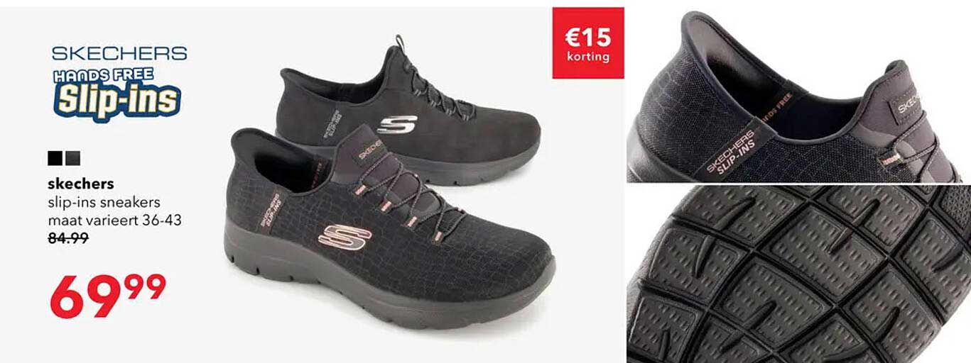 skechers slip-ins sneakers maat varieert 36-43