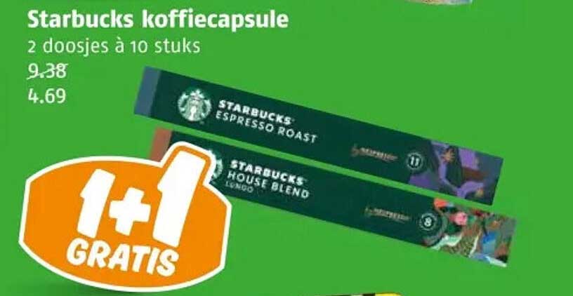 Starbucks koffiecapsule