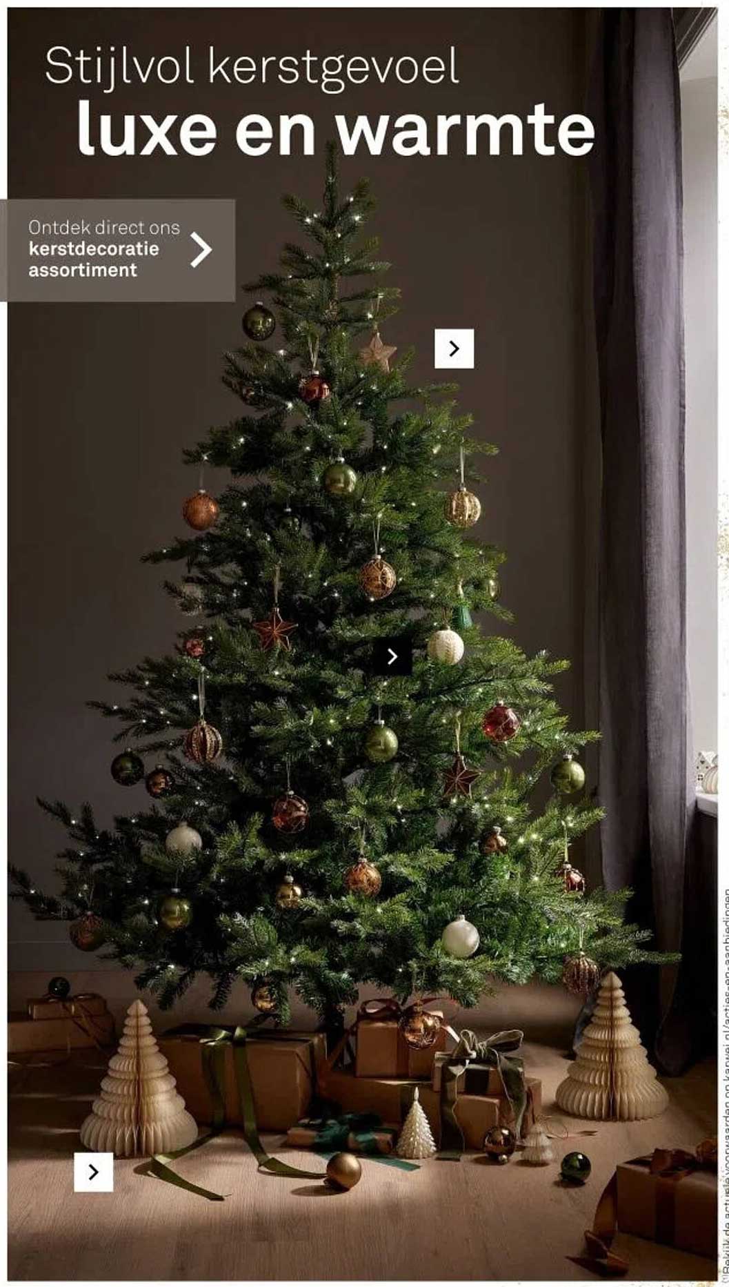 Stijlvol kerstgevoel luxe en warmte