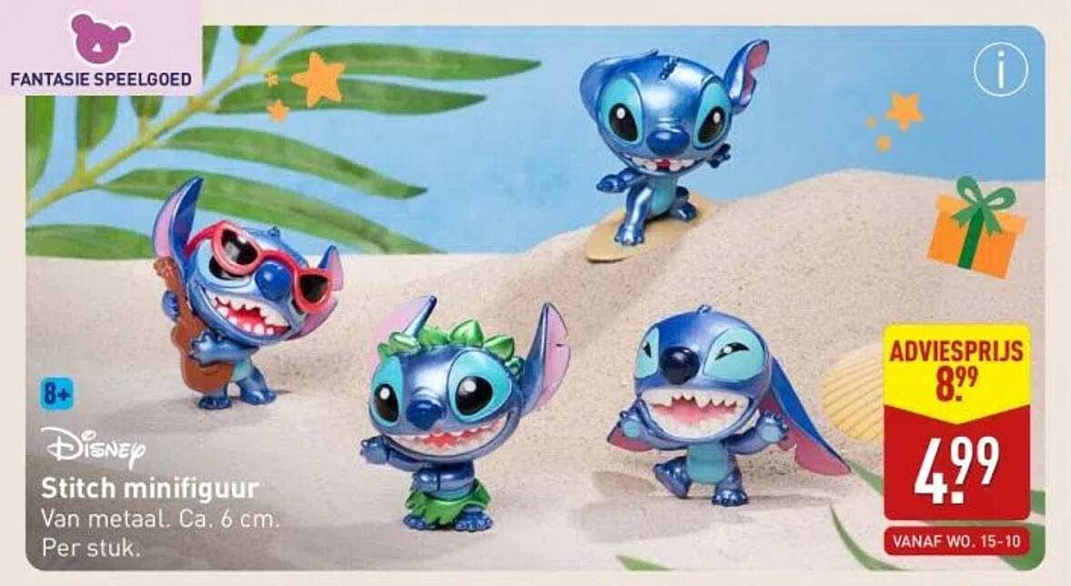 Stitch minifiguur