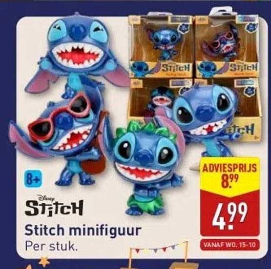 Stitch minifiguur