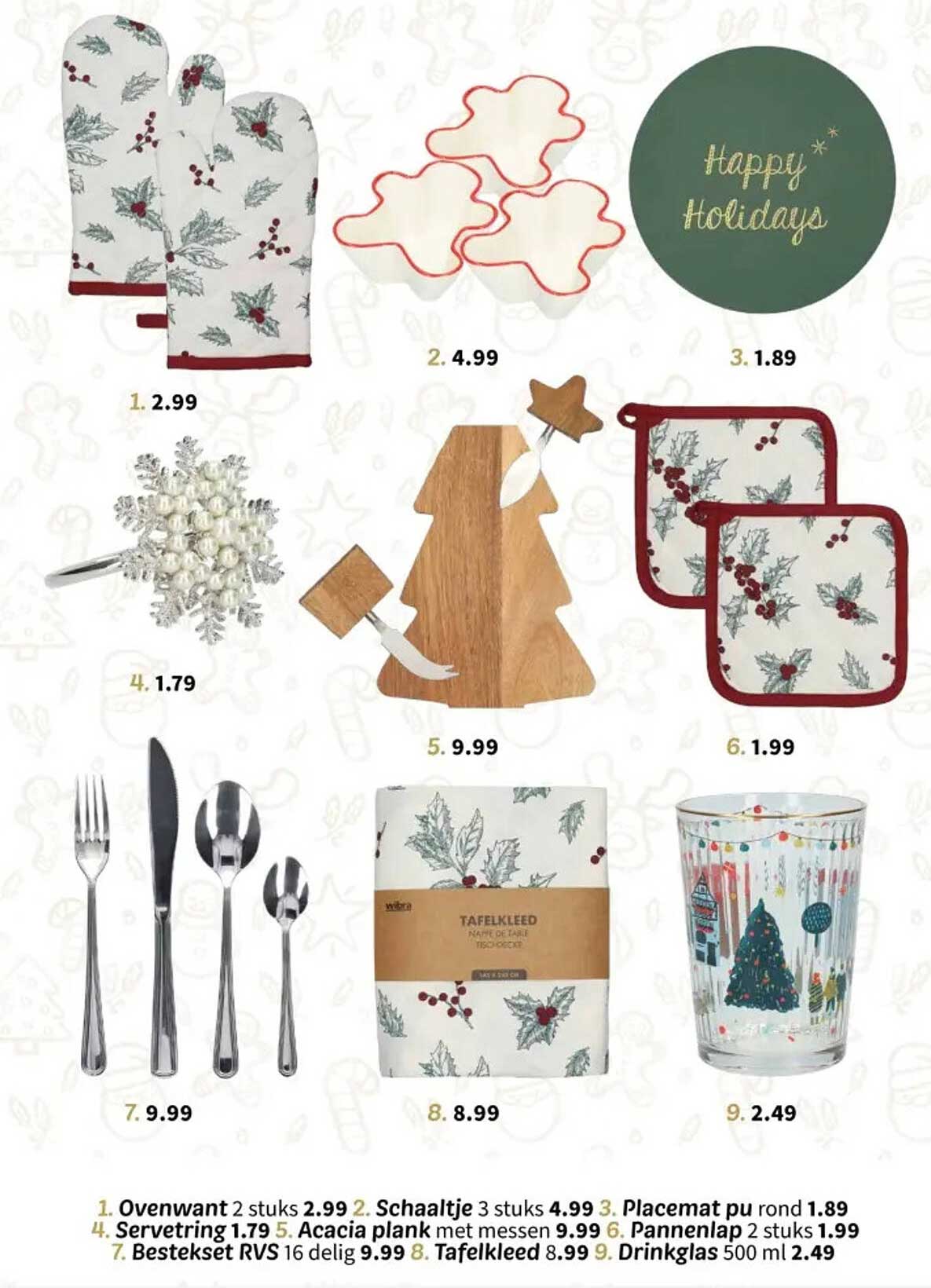 Tafellaken 8.99