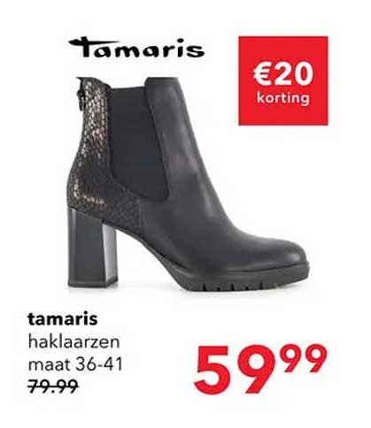 tamaris haklaarzen maat 36-41
