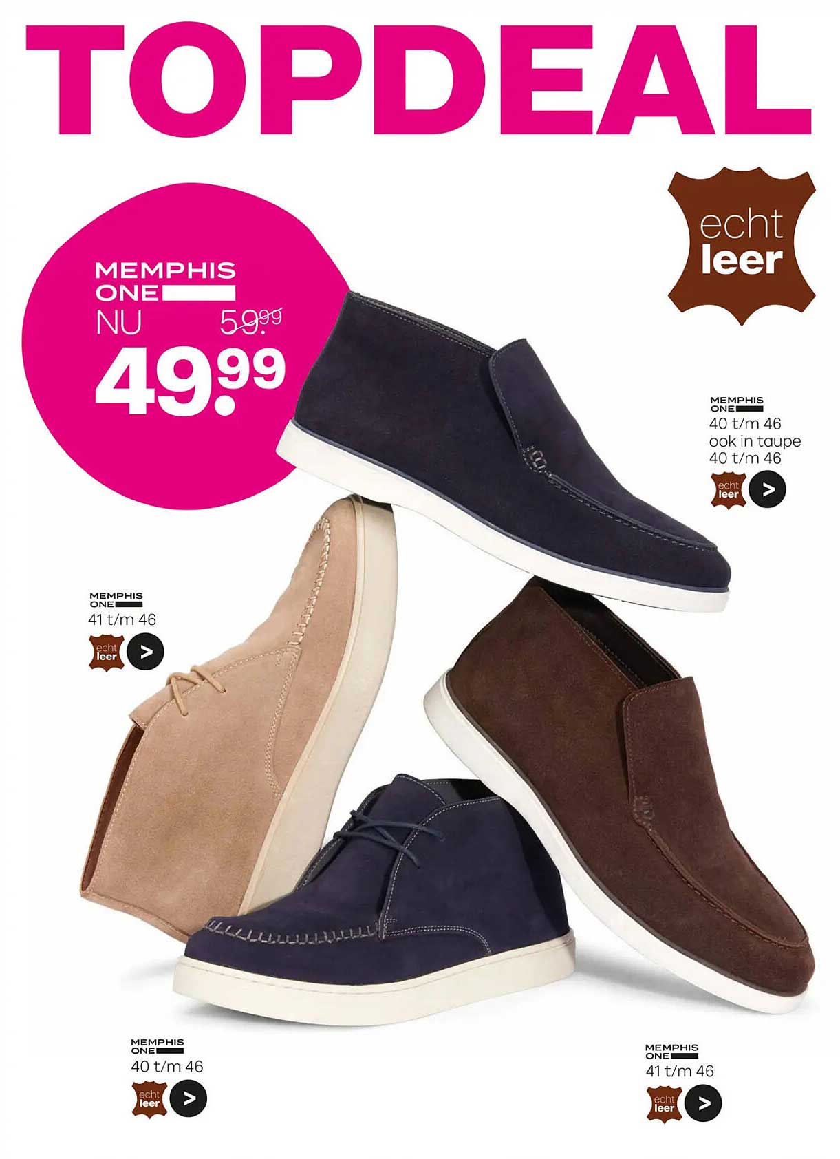 TOPDEAL: Memphis One nu voor €49,99 (was €59,99)