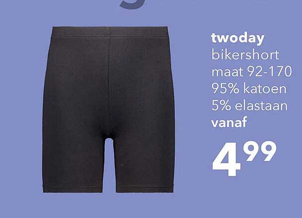 twoday bikershort maat 92-170