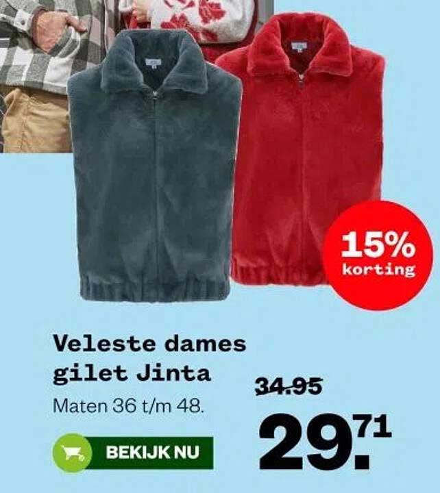 Veleste dames gilet Jinta