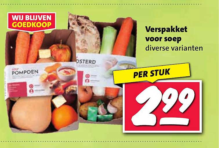 Verspakket voor soep diverse varianten