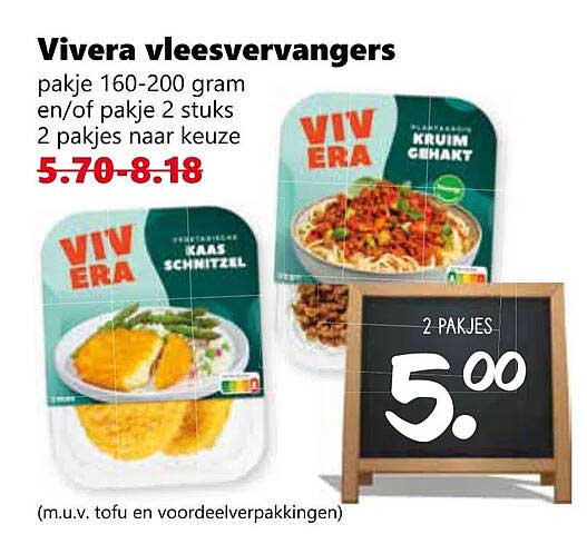 Vivera vleesvervangers