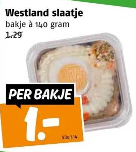 Westland slaatje