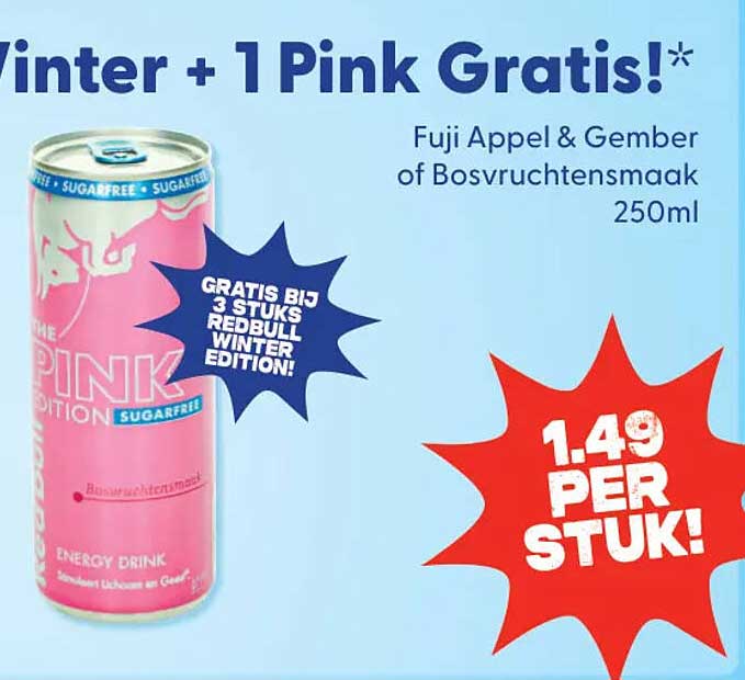 Winter + 1 Pink Gratis!*