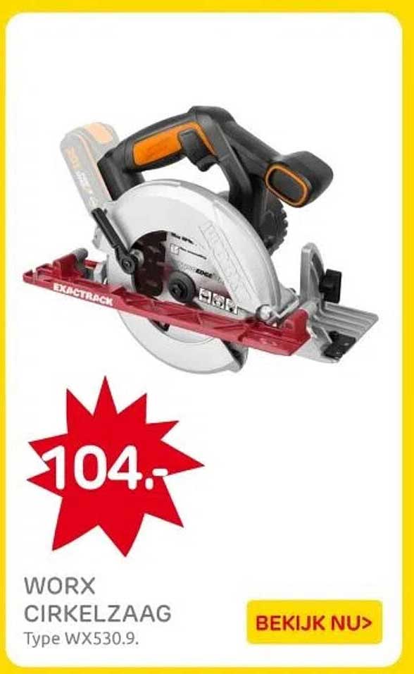WORX CIRKELZAAG Type WX530.9