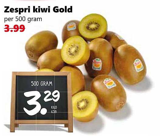 Zespri kiwi Gold per 500 gram