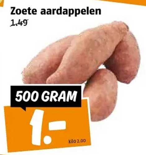 Zoete aardappelen