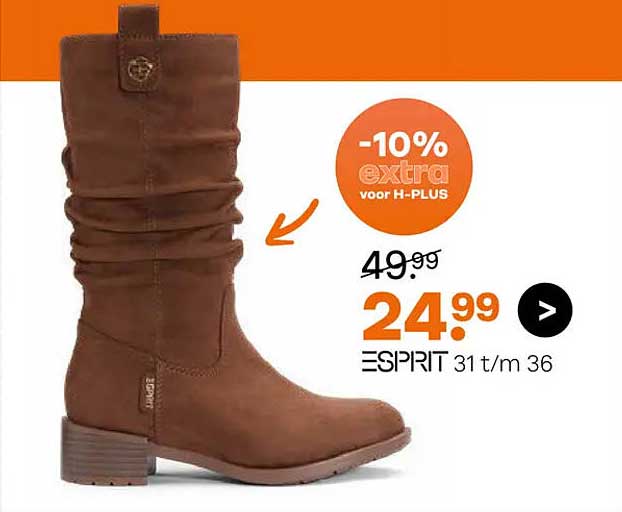 -10% extra voor H-PLUS ESPRIT 31 t/m 36